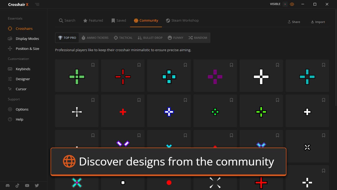 Crosshair X screenshot 2